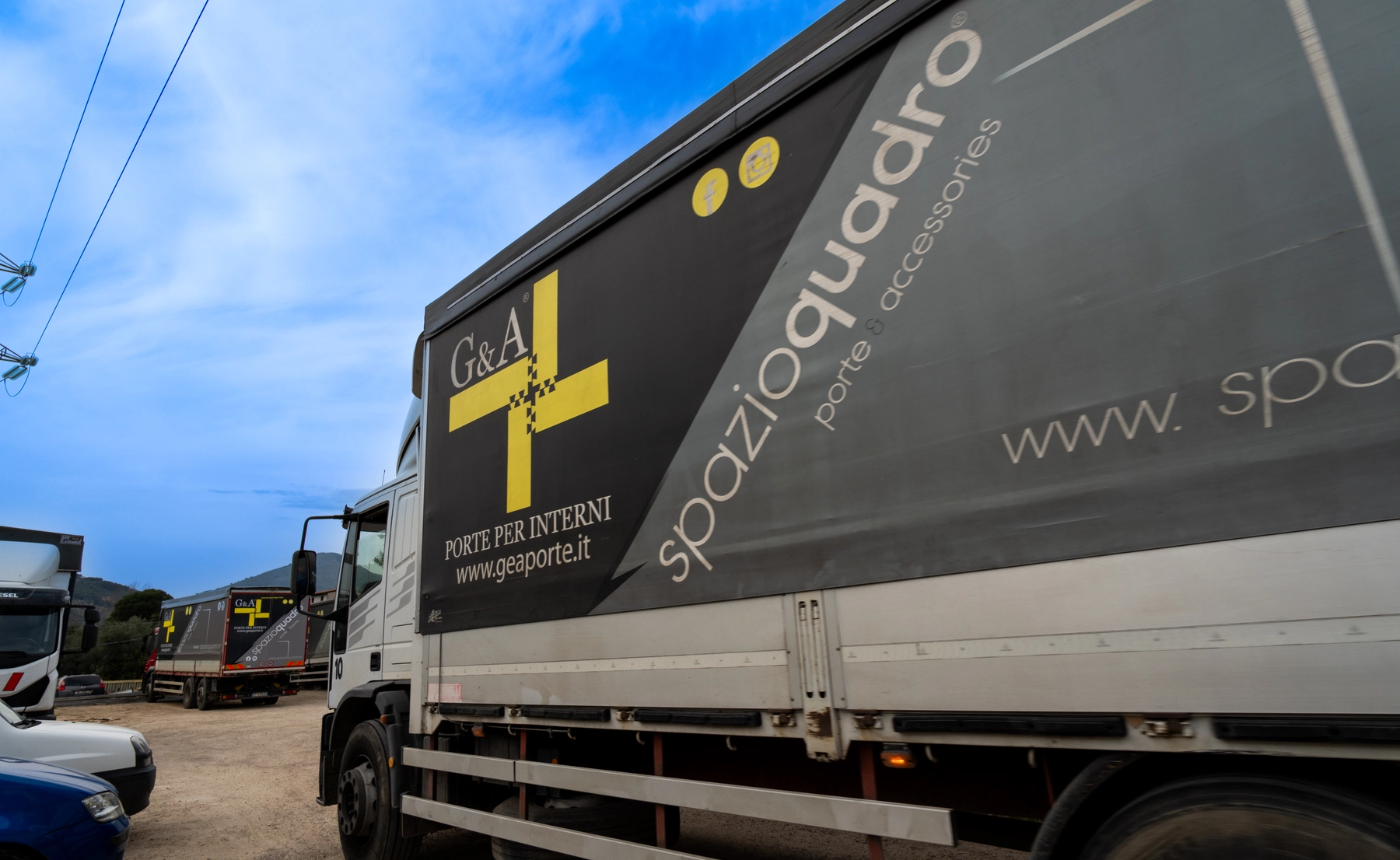 Flotta logistica SPAZIOQUADRO